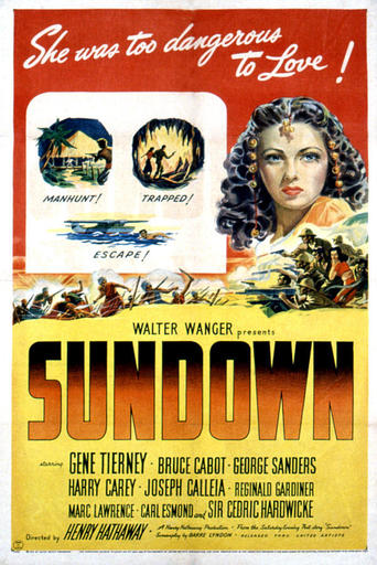 Poster for the movie "Sundown"