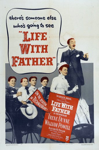 Poster for the movie "Life with Father"