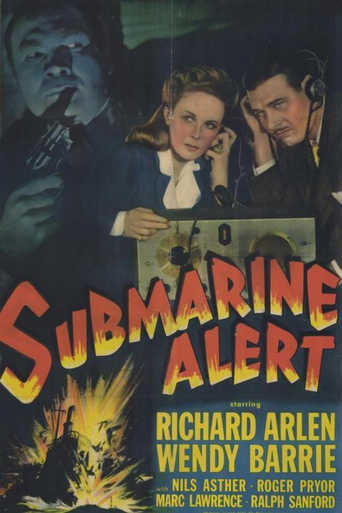 Poster for the movie "Submarine Alert"