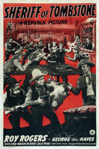Poster for the movie "Sheriff of Tombstone"