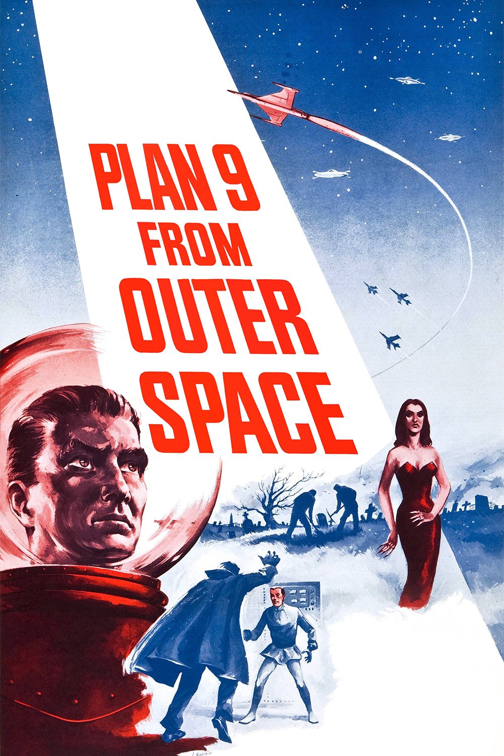 Poster for the movie "Plan 9 from Outer Space"
