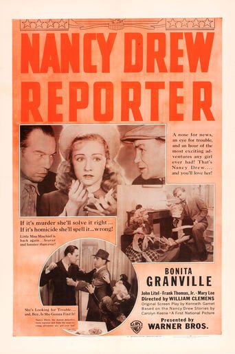 Poster for the movie "Nancy Drew... Reporter"
