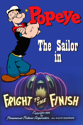 Poster for the movie "Fright to the Finish"