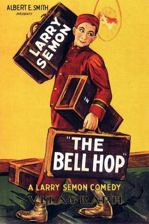 Poster for the movie "The Bell Hop"