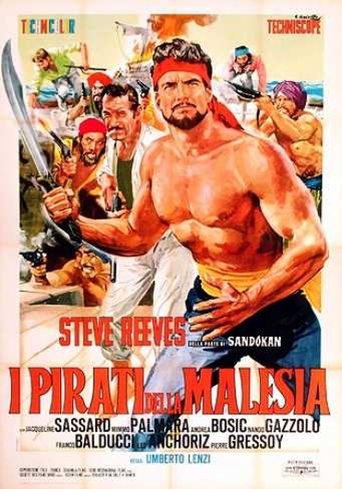 Poster for the movie "Sandokan: Pirate of Malaysia"