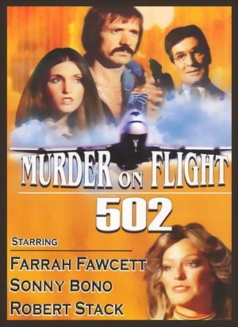 Poster for the movie "Murder on Flight 502"