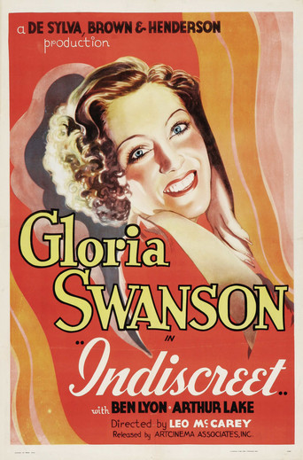 Poster for the movie "Indiscreet"