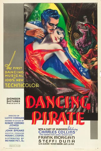 Poster for the movie "Dancing Pirate"