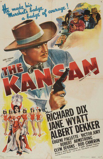Poster for the movie "The Kansan"