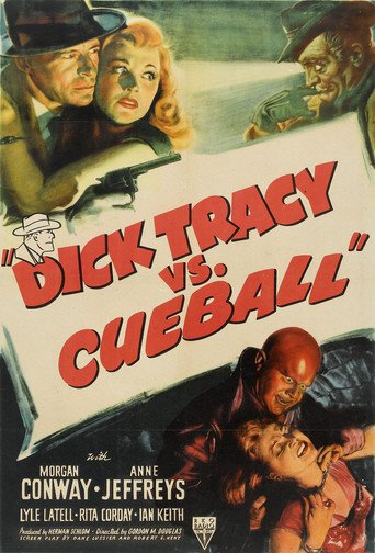 Poster for the movie "Dick Tracy vs. Cueball"