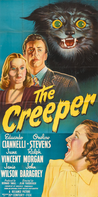 Poster for the movie "The Creeper"
