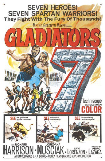 Poster for the movie "Gladiators 7"