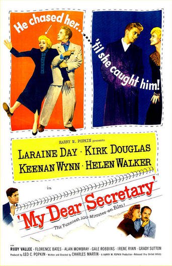 Poster for the movie "My Dear Secretary"