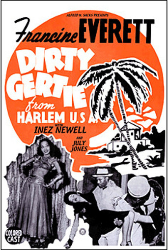 Poster for the movie "Dirty Gertie from Harlem U.S.A."