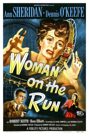 Poster for the movie "Woman on the Run"