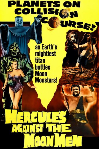 Poster for the movie "Hercules Against the Moon Men"