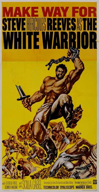 Poster for the movie "The White Warrior"