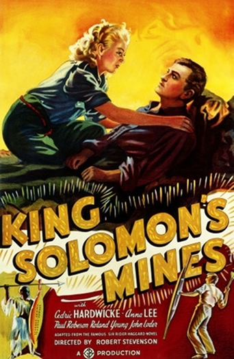 Poster for the movie "King Solomon's Mines"