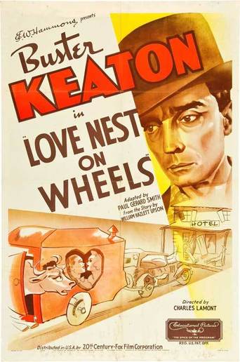 Poster for the movie "Love Nest on Wheels"