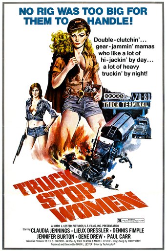 Poster for the movie "Truck Stop Women"