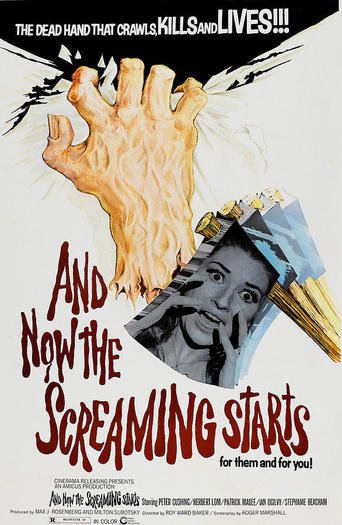 Poster for the movie "And Now The Screaming Starts"