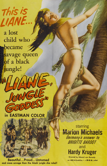 Poster for the movie "Liane, Jungle Goddess"