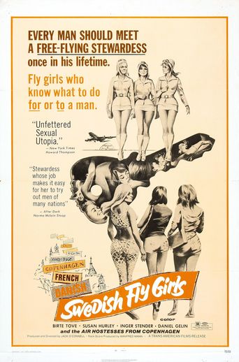 Poster for the movie "Swedish Fly Girls"