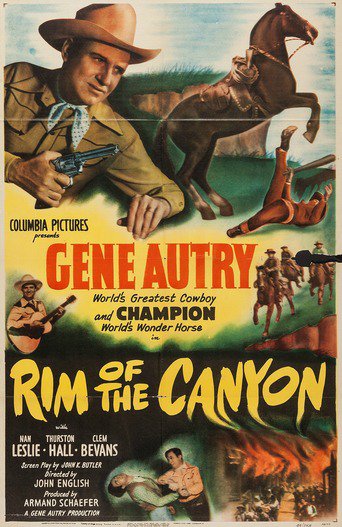 Poster for the movie "Rim of the Canyon"