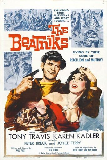 Poster for the movie "The Beatniks"