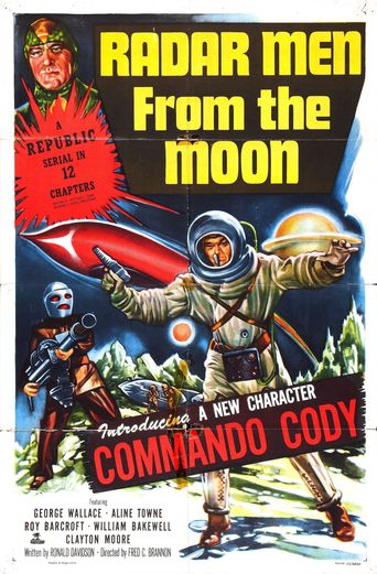 Poster for the movie "Radar Men from the Moon"