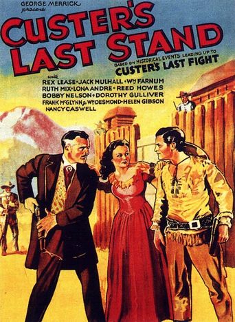 Poster for the movie "Custer's Last Stand"