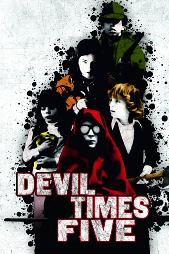 Poster for the movie "Devil Times Five"